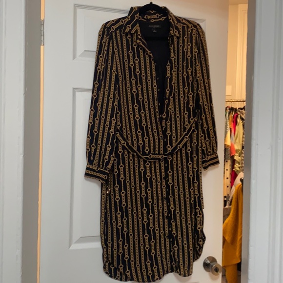 Button-Down Shirt Dress - Picture 1 of 2